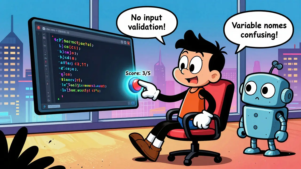 Human Feedback in the Loop: How to Score and Refine AI Code Iterations for Better Results