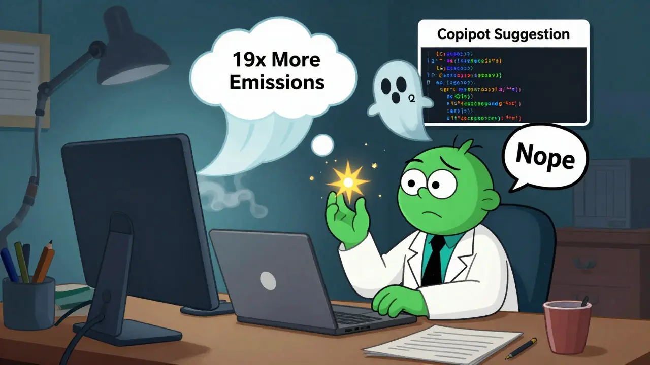 Sustainability of AI Coding: How Energy, Cost, and Efficiency Trade-Offs Are Reshaping Development