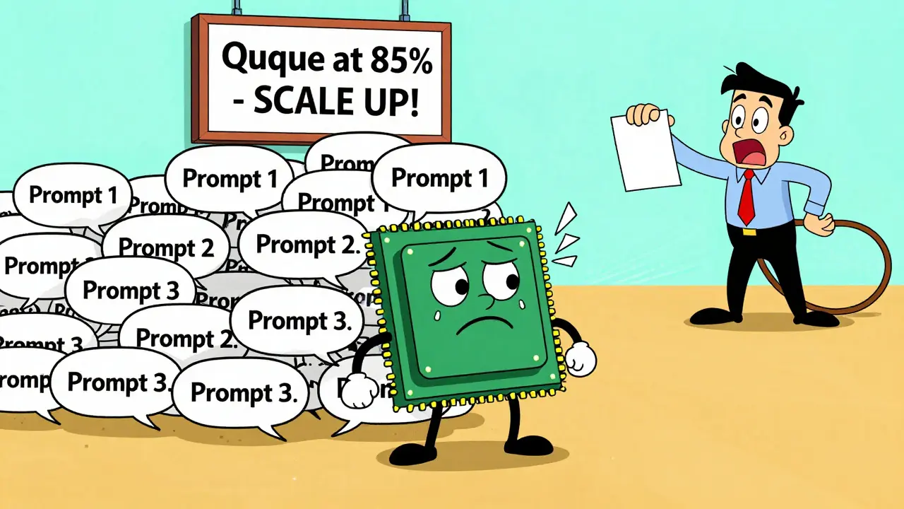 Autoscaling Large Language Model Services: Policies, Signals, and Costs