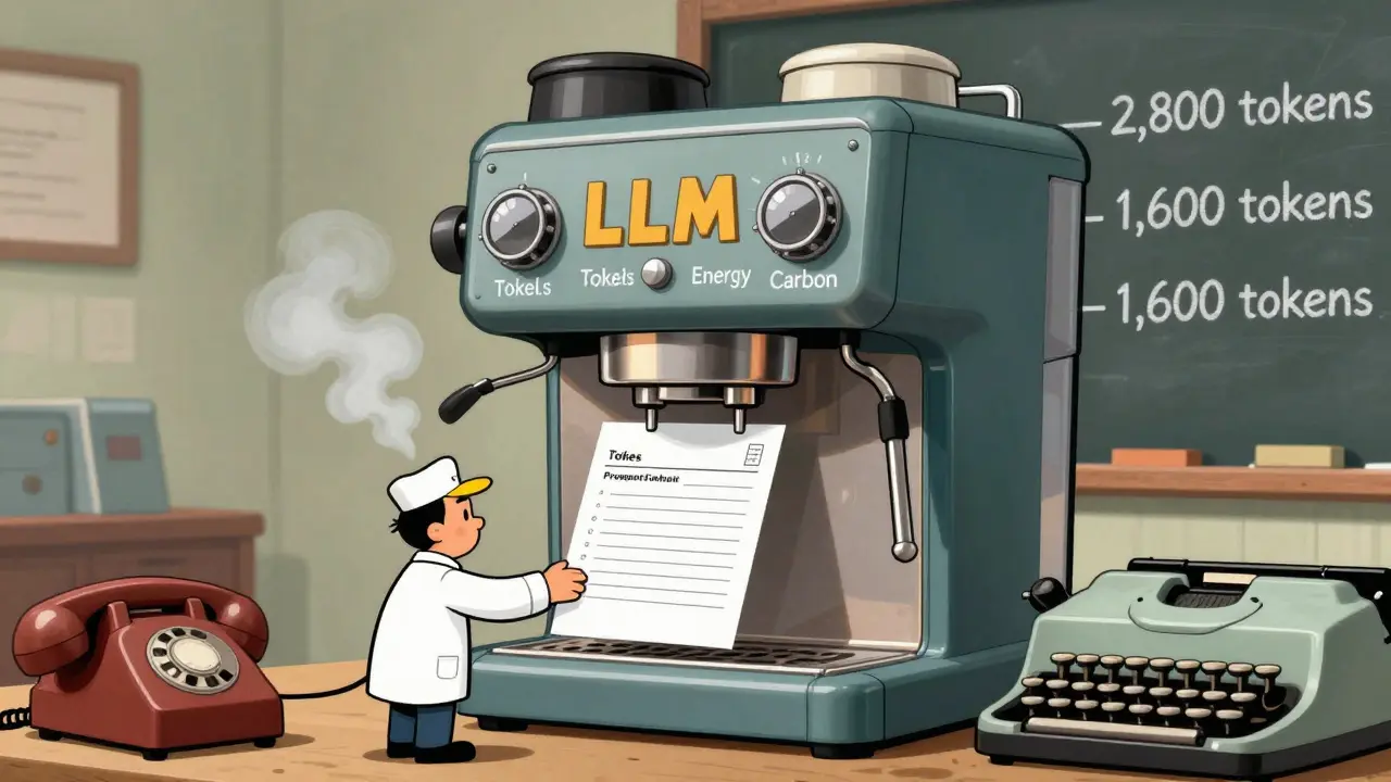 How Prompt Templates Reduce Waste in Large Language Model Usage