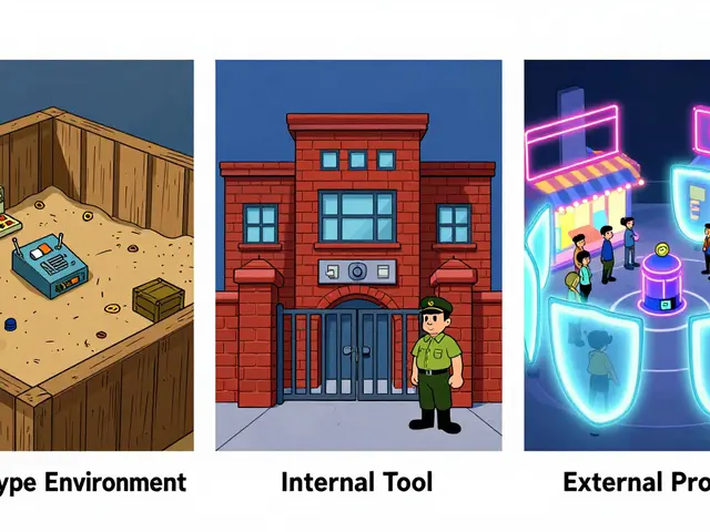 Risk-Based App Categories: Prototypes, Internal Tools, and External Products