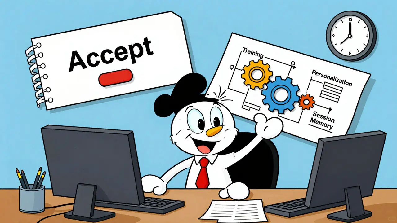 Developer overwhelmed by complex AI consent flowcharts