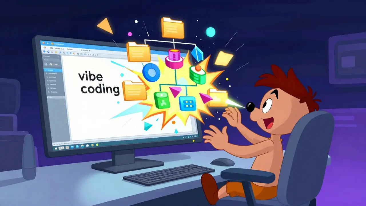 Vibe Coding Scaffolds: How AI Builds Initial Architectures from Prompts