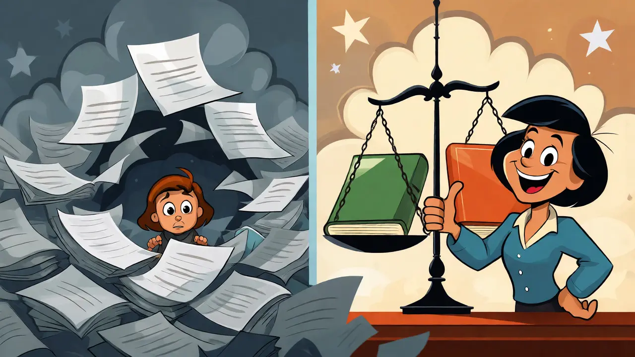 Split screen comparing echo chamber vs balanced diverse sources